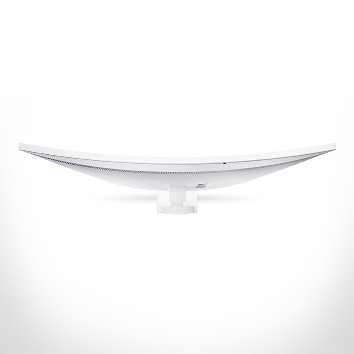 Prikaz odozgo UltraFine monitora s belom pozadinom