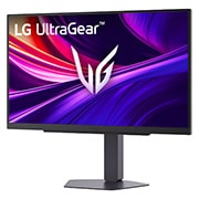 LG 27'' UltraGear™ 4K UHD IPS Dual-Mode monitor za igre, 27G810A-B bočni prikaz pod -15°, 27G810A-B, thumbnail 2