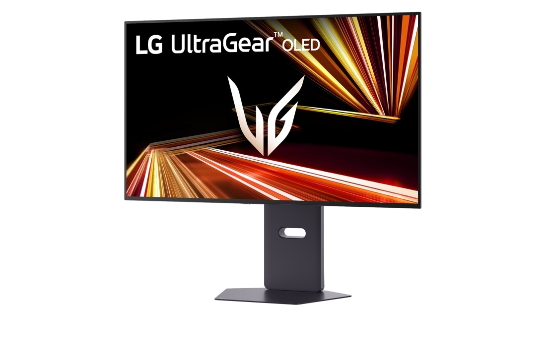 LG 32'' UltraGear™ 4K UHD OLED Dual-Mode gejmerski monitor, 32GX850A-B bočni prikaz pod -15°, 32GX850A-B, thumbnail 2