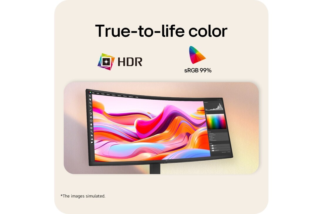 LG 34” UltraWide™ WQHD zakrivljeni monitor sa brzinom osvežavanja od 144Hz, 34U620B-B, thumbnail 6