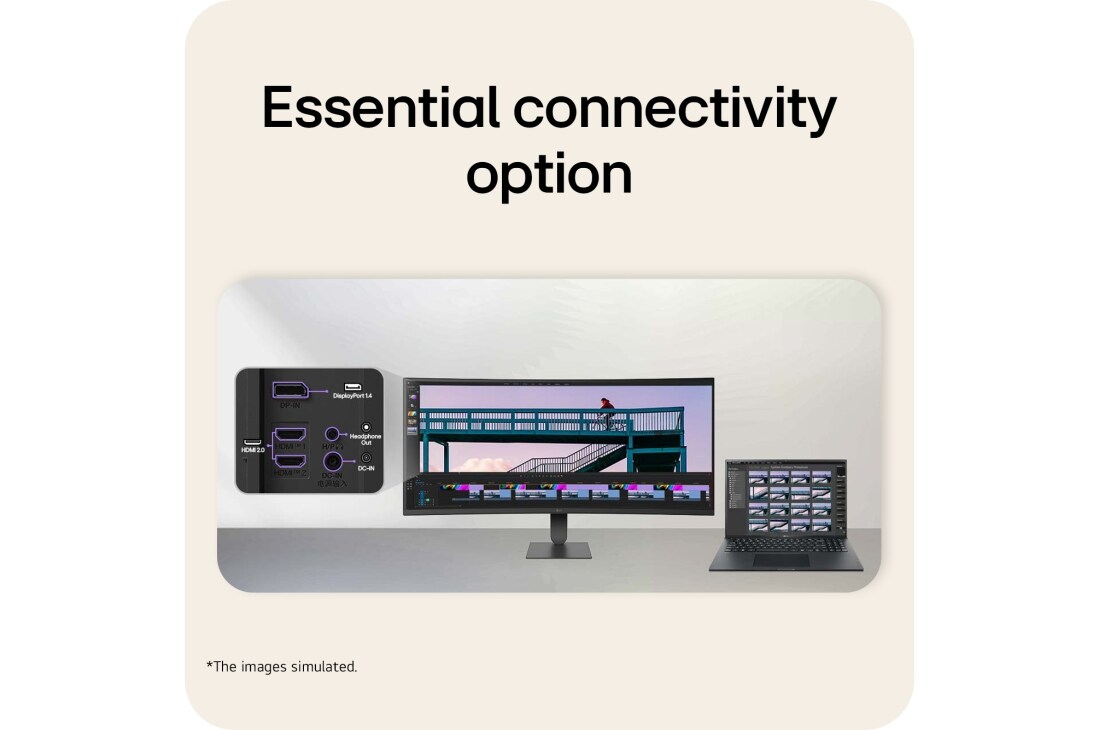 LG 34” UltraWide™ WQHD zakrivljeni monitor sa brzinom osvežavanja od 144Hz, 34U620B-B, thumbnail 7
