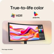 LG 34” UltraWide™ WQHD zakrivljeni monitor sa brzinom osvežavanja od 144Hz, 34U620B-B, thumbnail 6