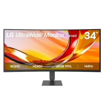 34” UltraWide™ WQHD zakrivljeni monitor sa brzinom osvežavanja od 144Hz1