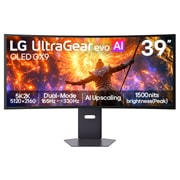 LG 39'' UltraGear™ evo AI OLED 5K2K zakrivljeni dual-mode monitor za igre, 39GX950B-B, thumbnail 2