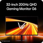 LG UltraGear™ G6 od 32 inča, QHD 200Hz monitor za igranje igara, prikaz sa leve strane, 32G620B-B, thumbnail 3