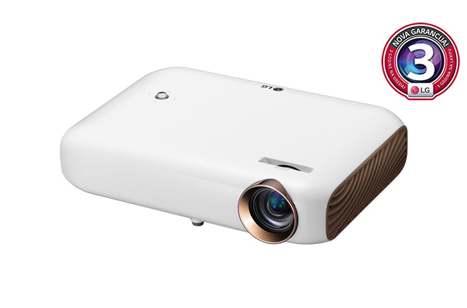 LG 1500 ANSI Lumen Minibeam LED Projektor sa Screen Share opcijom , PW1500G