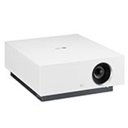 LG HU810P 4K UHD laserski Smart CineBeam Projektor, Prikaz sa bočne strane pod uglom od +15 stepeni, HU810PW, thumbnail 6