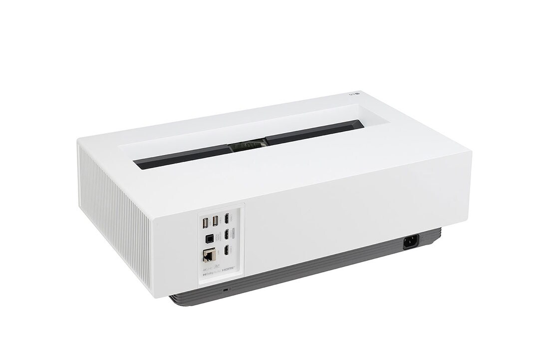 LG CineBeam HU715QW 4K UHD laser UST projektor, Prikaz sa zadnje strane pod uglom od +15 stepeni, HU715QW, thumbnail 7