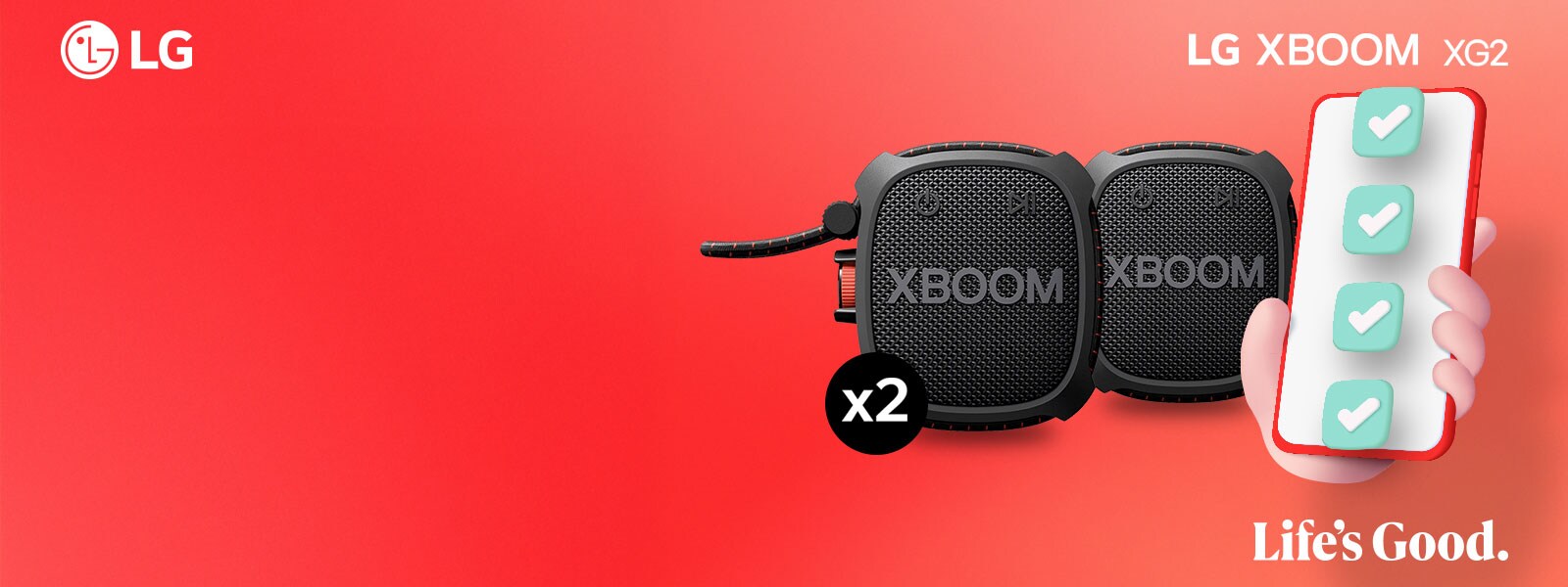 Osvoji LG XBOOM Go XG2T Bluetooth zvučnik!