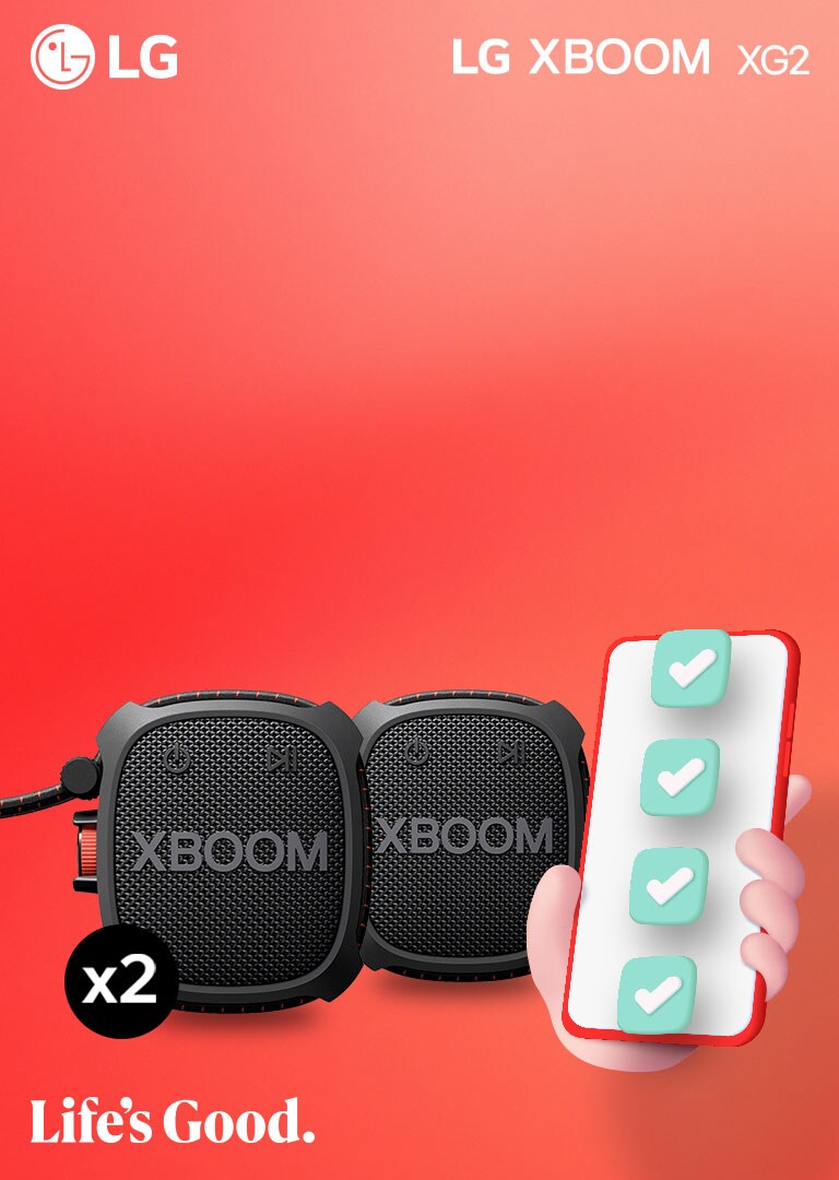 Osvoji LG XBOOM Go XG2T Bluetooth zvučnik!