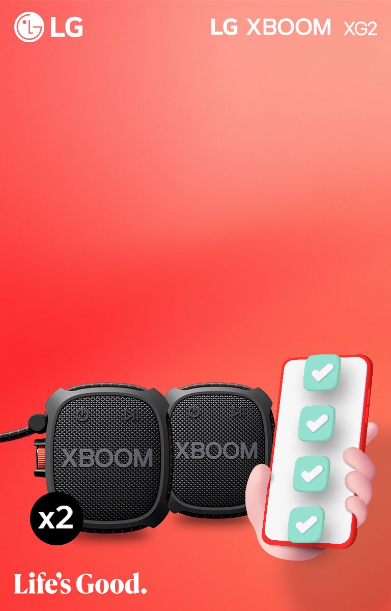 Osvoji LG XBOOM Go XG2T Bluetooth zvučnik!