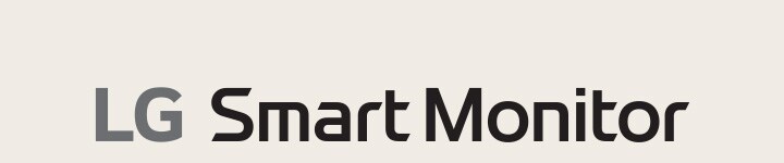 Logotip LG Smart Monitor uređaja.