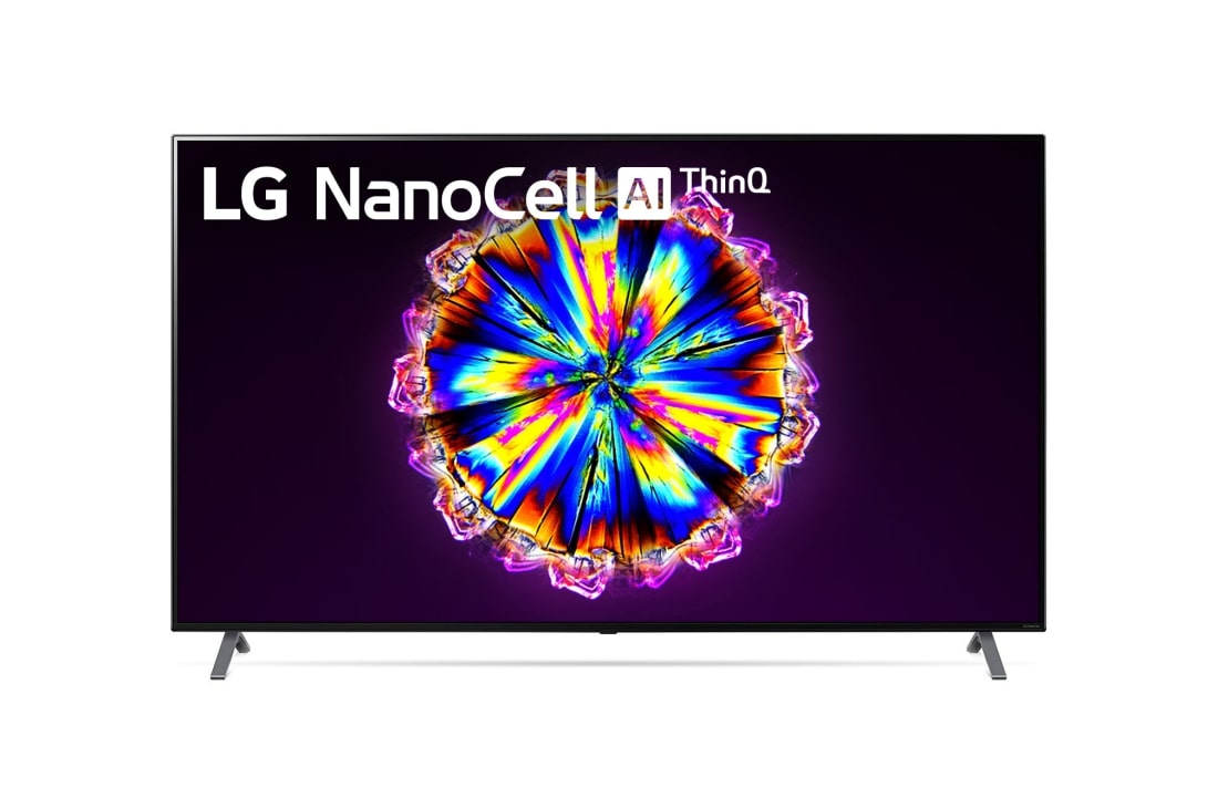LG 75'' (191 cm) 4K HDR Smart NanoCell TV, prikaz spreda sa slikom, 75NANO903NA