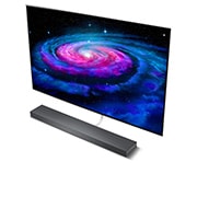 LG 65'' (165 cm) 4K HDR Smart OLED TV, Aerial view with infill image, OLED65WX9LA, thumbnail 5