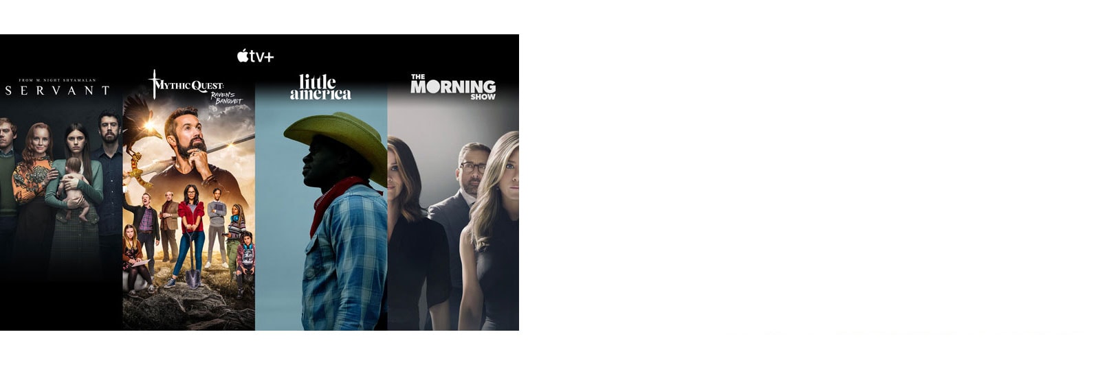 Sličice 4 najpopularnija naslova Apple TV+