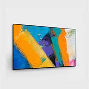LG 77'' (196 cm) 4K HDR Smart OLED TV, Prikaz pod uglom od 30 stepeni sa slikom na ekranu , OLED77GX3LA, thumbnail 5