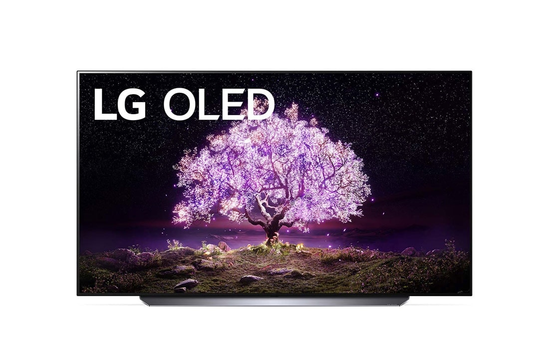 LG 77'' (196 cm) 4K HDR Smart OLED TV, Frontalni prikaz, OLED77C11LB