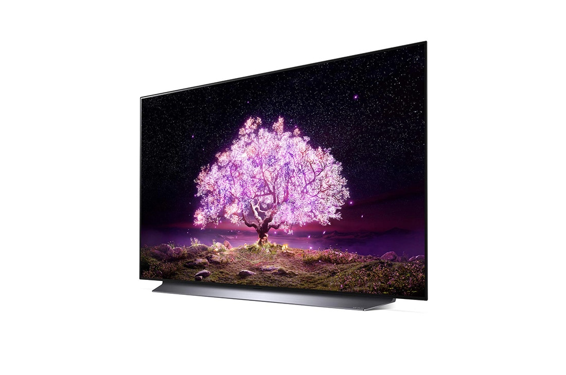 LG 55'' (139 cm) 4K HDR Smart OLED TV, Prikaz pod uglom od -30 stepeni, OLED55C11LB, thumbnail 3