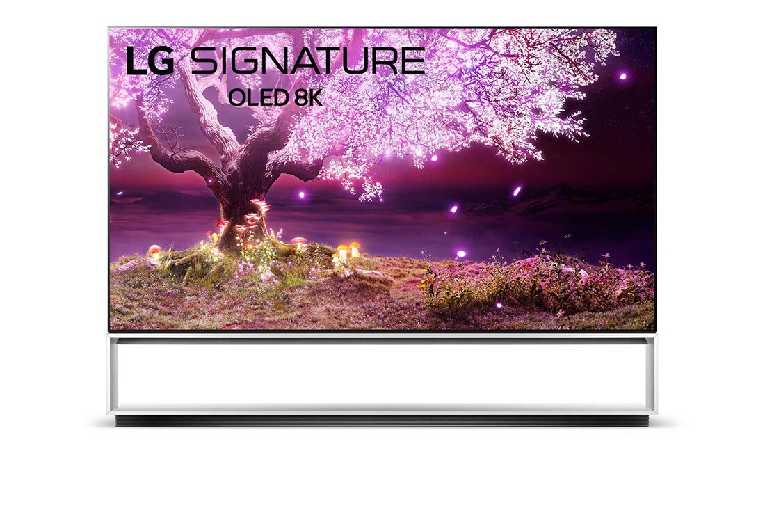 LG 88'' (224 cm) 8K HDR Smart SIGNATURE OLED TV, Frontalni prikaz, OLED88Z19LA