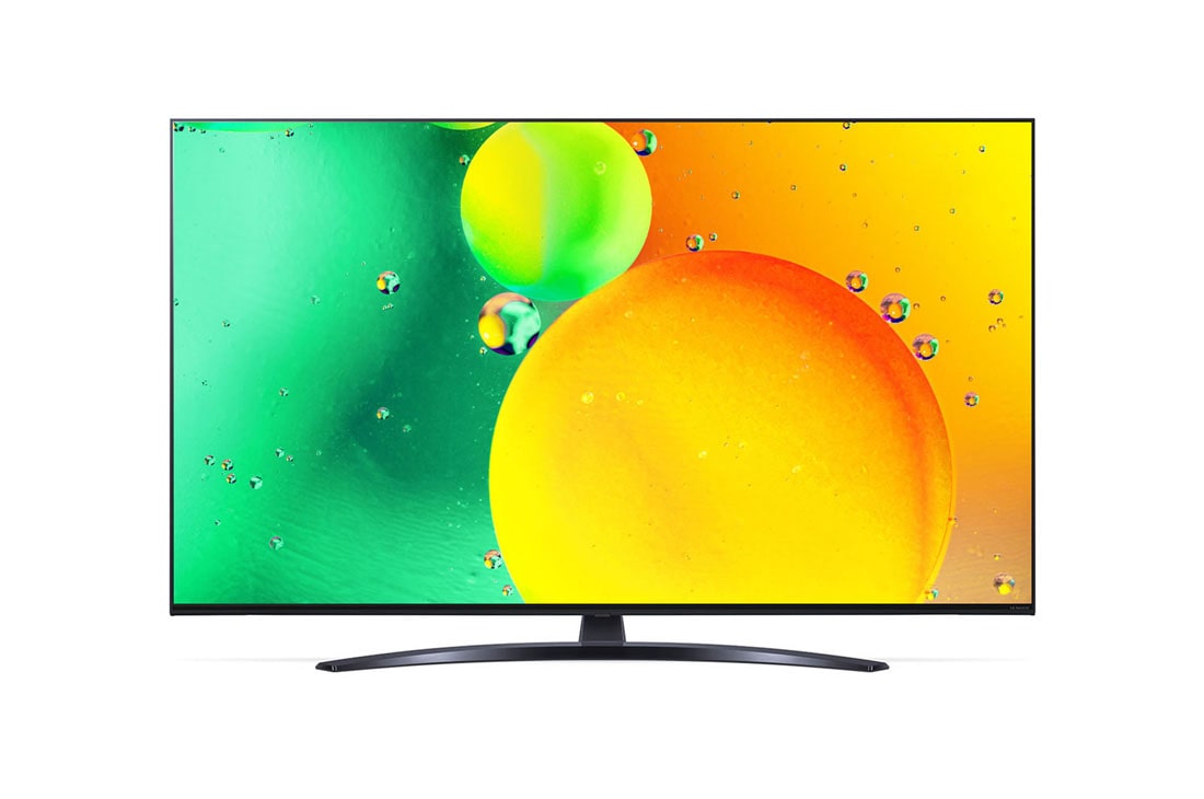 LG 55'' (139 cm) 4K HDR Smart Nano Cell TV, prikaz spreda sa slikom, 55NANO763QA, thumbnail 2