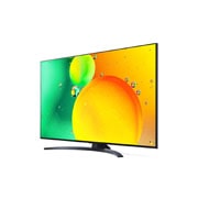 LG 65'' (164 cm) 4K HDR Smart Nano Cell TV, prikaz sa slikom pod uglom od 30 stepeni, 65NANO763QA, thumbnail 3