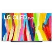 LG 83'' (211 cm) 4K HDR Smart OLED evo TV, Prikaz spreda , OLED83C21LA, thumbnail 1