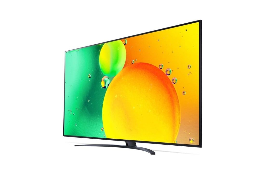 LG 86'' (217 cm) 4K HDR Smart Nano Cell TV, prikaz sa slikom pod uglom od 30 stepeni, 86NANO763QA, thumbnail 3