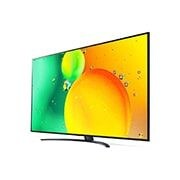 LG 86'' (217 cm) 4K HDR Smart Nano Cell TV, prikaz sa slikom pod uglom od 30 stepeni, 86NANO763QA, thumbnail 3