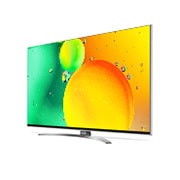 LG 43'' (108 cm) 4K HDR Smart Nano Cell TV, prikaz sa slikom pod uglom od 30 stepeni, 43NANO783QA, thumbnail 3