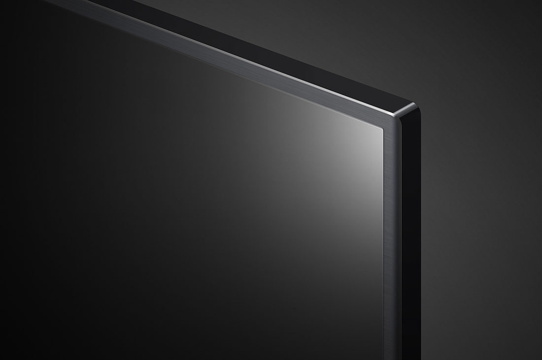 LG 43'' (108 cm) 4K HDR Smart UHD TV, close-up view of panel, 43UQ70003LB, thumbnail 7