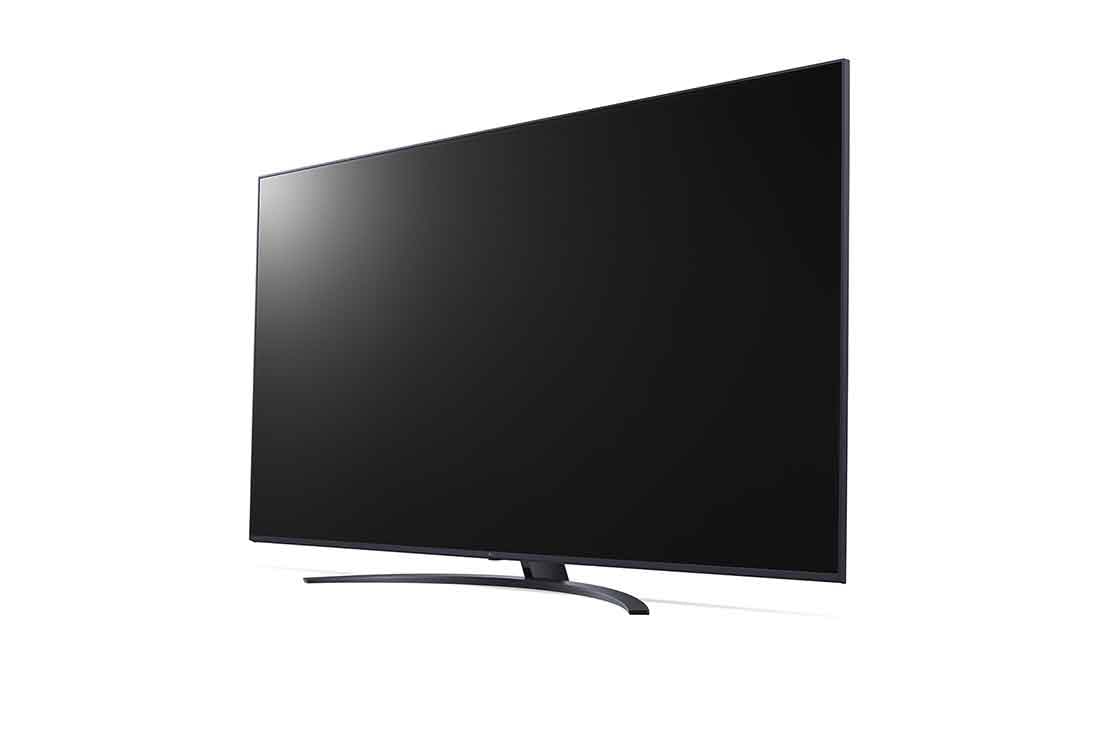 LG UHD UR81 75 inča 4K Smart TV, 2023, Prikaz sa bočne strane na 30 stepeni, 75UR81003LJ, thumbnail 3