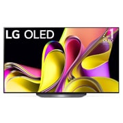 LG OLED B3 77 inča 4K Smart TV 2023, Prikaz spreda LG OLED i oznaka 11 godina OLED br. 1., OLED77B33LA, thumbnail 1