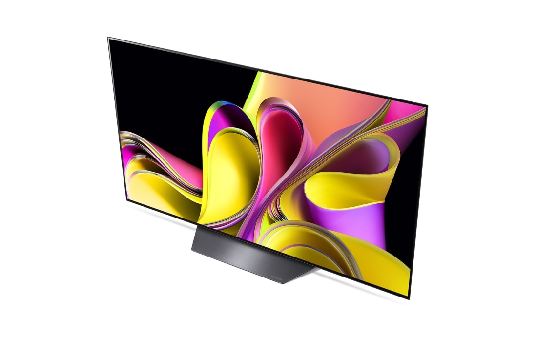 LG OLED B3 77 inča 4K Smart TV 2023, Prikaz odozgo pod nagibom., OLED77B33LA, thumbnail 8