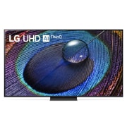 LG UHD UR91 75 inča 4K Smart TV, 2023, Prikaz LG UHD TV spreda, 75UR91003LA, thumbnail 1