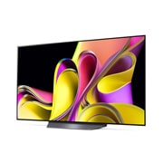 LG OLED B3 55 inča 4K Smart TV 2023, Prikaz sa bočne strane pod blagim uglom okrenut ulevo., OLED55B33LA, thumbnail 2
