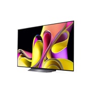 LG OLED B3 55 inča 4K Smart TV 2023, Prikaz sa bočne strane pod blagim uglom okrenut ulevo., OLED55B33LA, thumbnail 3