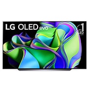 LG OLED evo C3 83 inča 4K Smart TV 2023, Prikaz spreda LG OLED evo i oznaka 11 godina OLED br. 1. na svetu na ekranu., OLED83C31LA, thumbnail 1