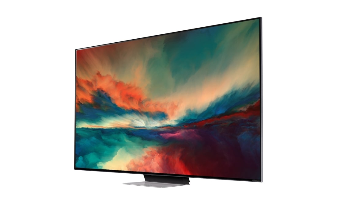 LG QNED 86 75 inča 4K Smart TV, 2023, prikaz sa slikom pod uglom od 30 stepeni, 75QNED863RE, thumbnail 3