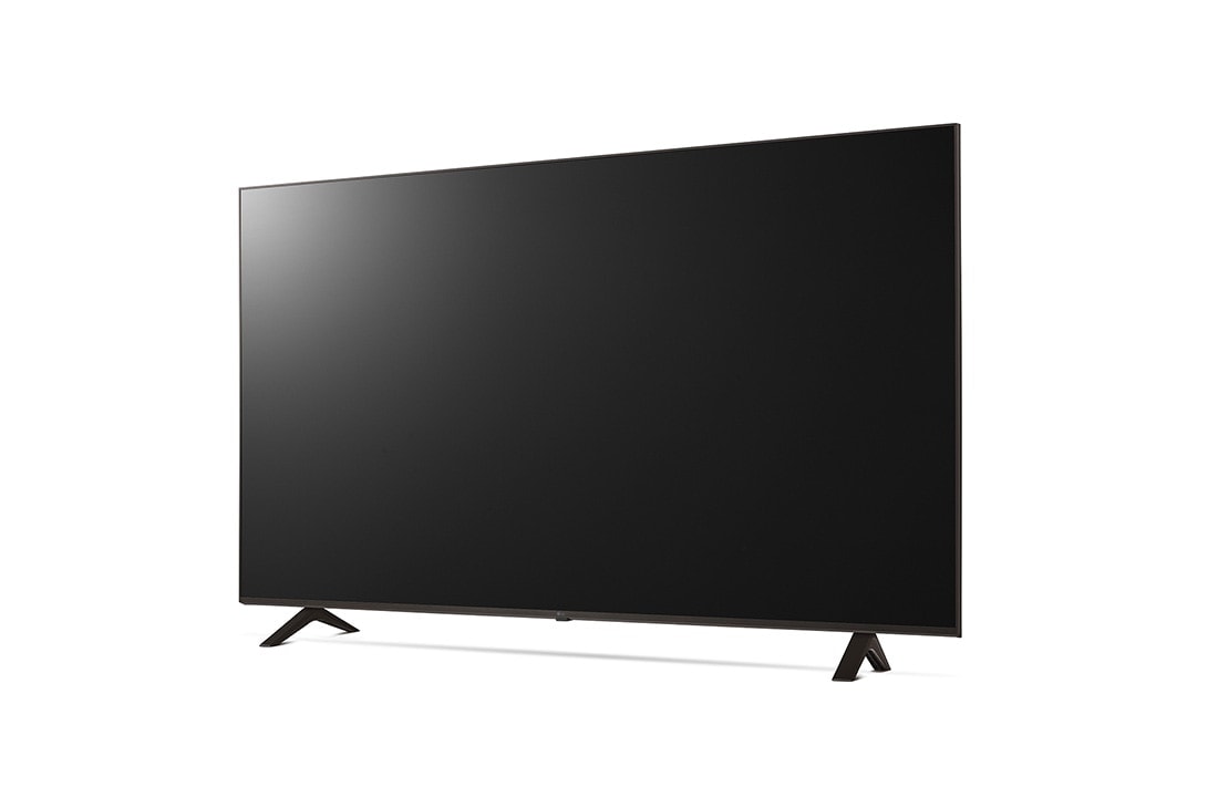 LG UHD UR74 55 inča 4K Smart TV, 2023, Prikaz sa bočne strane na 30 stepeni, 55UR74003LB, thumbnail 3