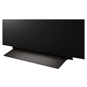 LG 65-inčni LG OLED evo AI C4 4K Smart TV 2024, Slika krupnog kadra uređaja LG OLED evo TV, OLED C4 sa donje strane, OLED65C41LA, thumbnail 9