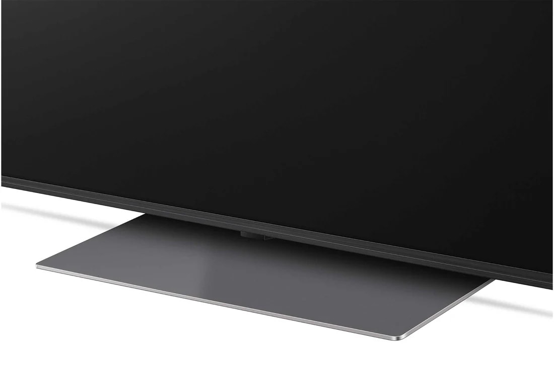 LG 55 inčni LG QNED AI QNED87 4K Smart TV 2024, Krupni kadar uređaja QNED87 sa osnove, 55QNED87T3B, thumbnail 7