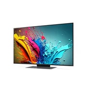 LG 55 inčni LG QNED AI QNED87 4K Smart TV 2024, Blago zakošen prikaz sa leve strane uređaja QNED87, 55QNED87T3B, thumbnail 2