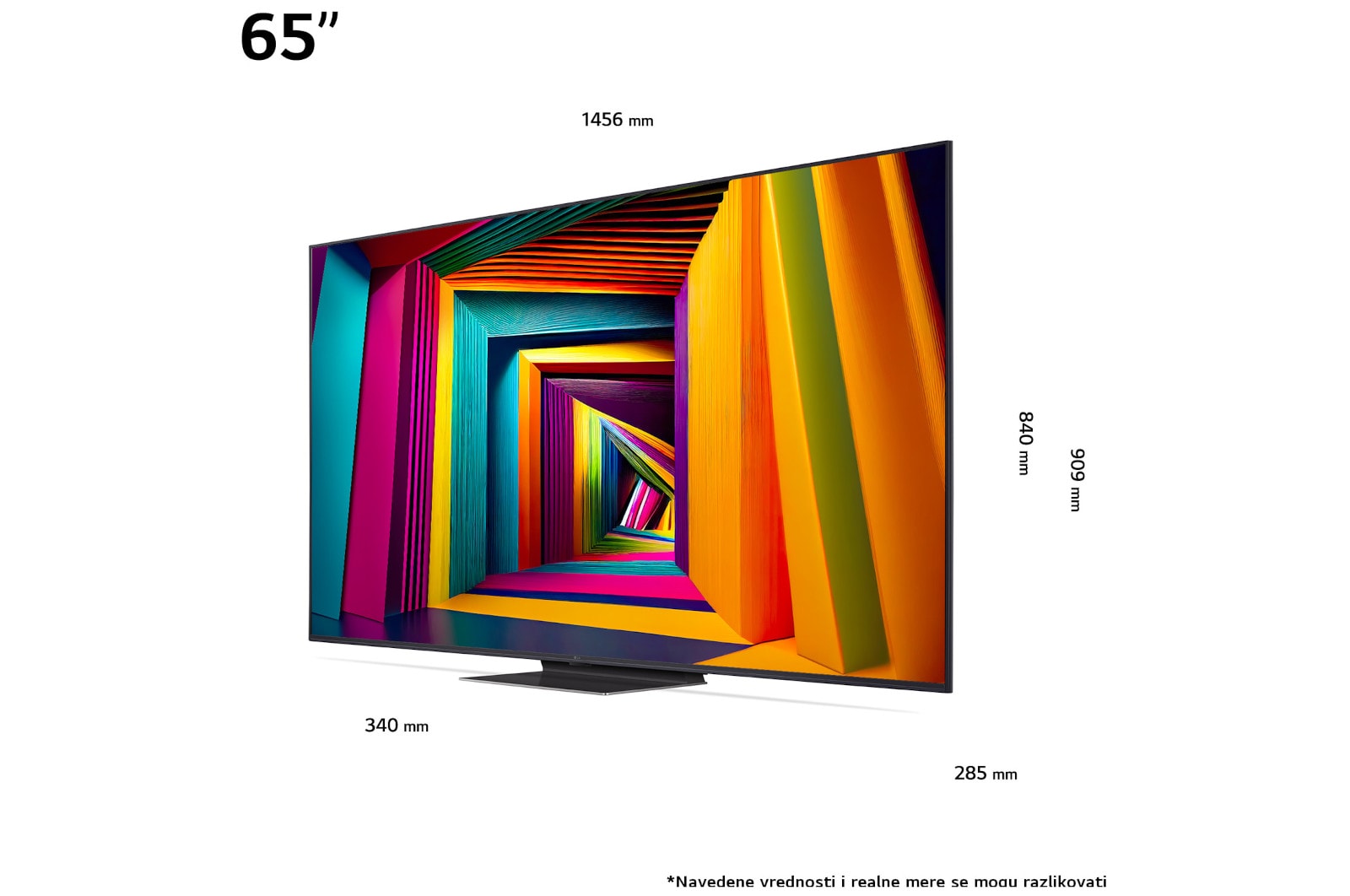 65'' LG UHD AI 4K smart TV 65UT91003LA | LG RS