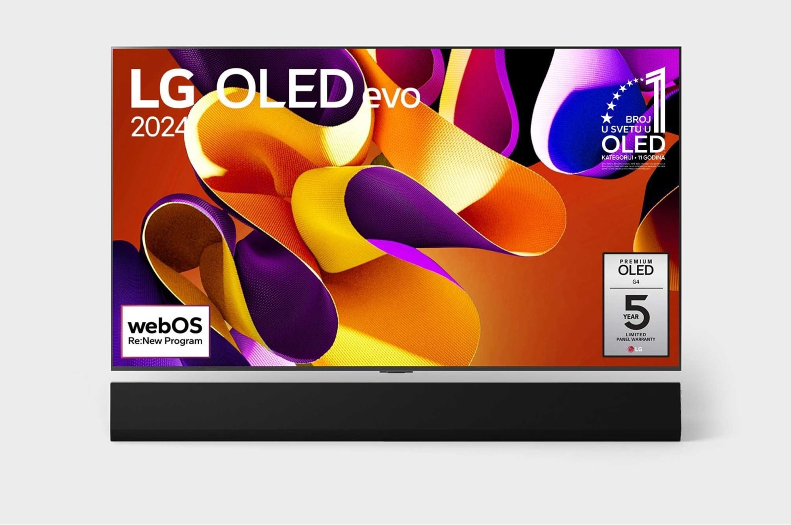 65inčni LG OLED evo G4 4K Smart TV OLED65G42LW LG RS