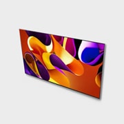 LG 97-inčni LG OLED evo AI G4 4K Smart TV 2024, Iskošen pogled odozgo na LG OLED evo TV, OLED G4, OLED97G42LW, thumbnail 6
