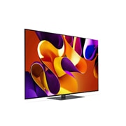 LG 65-inčni LG OLED evo AI G4 4K Smart TV 2024, Bočni pogled na blago udesno okrenut LG OLED evo TV, OLED G4, OLED65G43LS, thumbnail 3