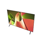 LG 65-inčni LG OLED AI B4 4K Smart TV 2024, Zakošen prikaz uređaja LG OLED TV, OLED B4 odozgo, OLED65B42LA, thumbnail 8