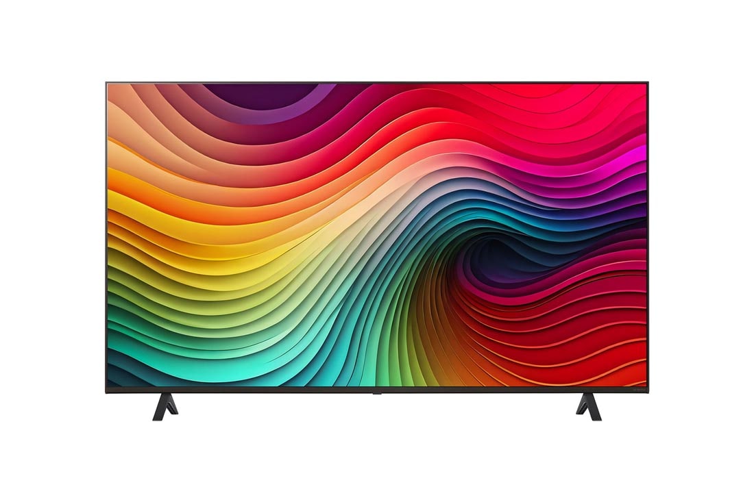 LG NanoCell AI NANO82 4K Smart TV 2024 od 50 inča, Prikaz spreda uređaja LG NanoCell TV, NANO82, 50NANO82T3B, thumbnail 2