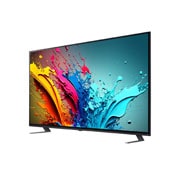 LG 86 inčni LG QNED AI QNED85 4K Smart TV 2024, Blago iskošen prikaz sa leve strane uređaja LG QNED TV, QNED85, 86QNED85T3C, thumbnail 3