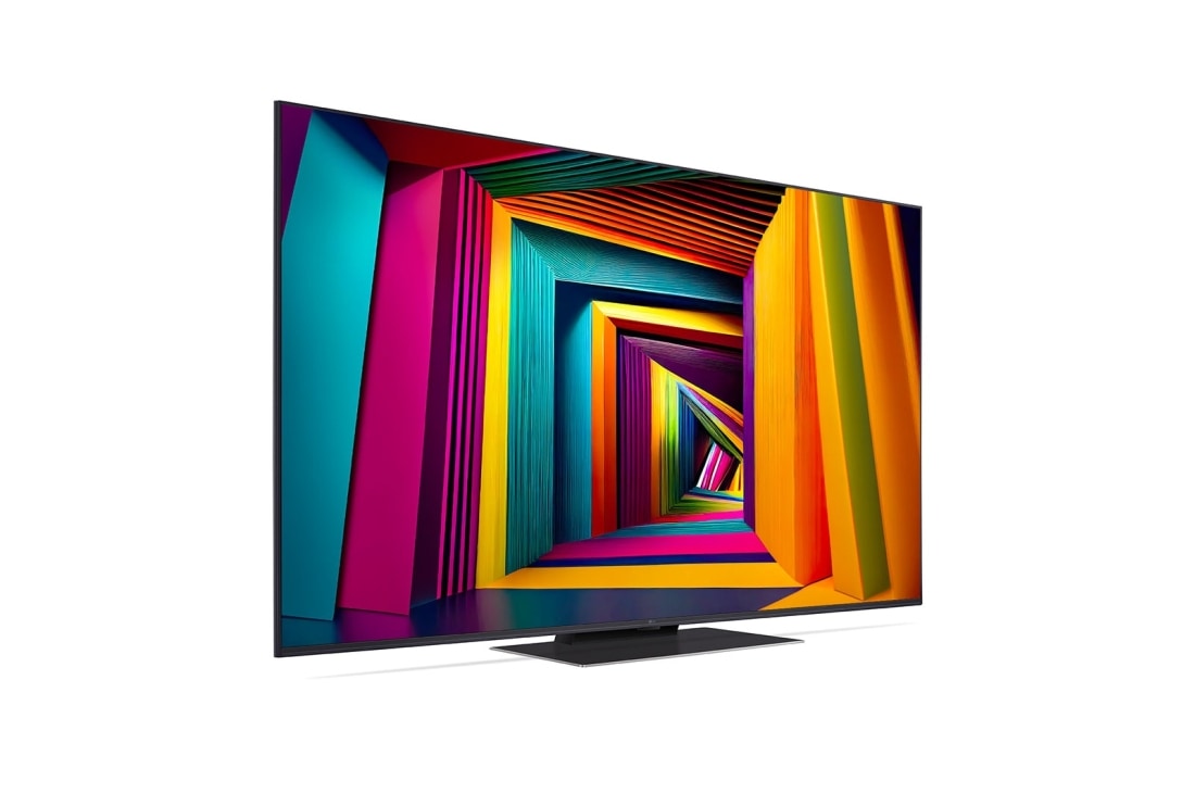LG UHD AI UT91 4K Smart TV 2024 od 55 inča, Prikaz spreda uređaja LG UHD TV, UT90, 55UT91003LA, thumbnail 2